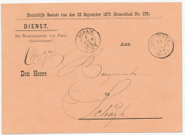 Kleinrondstempel Velp (N:B:) 1895 - Zonder Classificatie