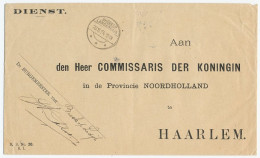 Dienst Broek Op Langendijk - Commissaris Koningin 1914 - Zonder Classificatie