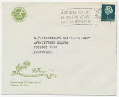 Firma Envelop Amsterdam 1962 - Bloemsierkunst - Zonder Classificatie
