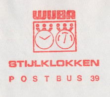 Meter Cover Netherlands 1972 Style Clocks - Almelo - Relojería