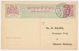Briefkaart G. 201 B Particulier Bedrukt Midwoud - Niedorp 1926 - Entiers Postaux