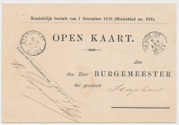 Kleinrondstempel De Wijk (Dr:) 1893 - Non Classés