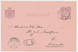 Kleinrondstempel Weerseloo 1895 - Non Classés