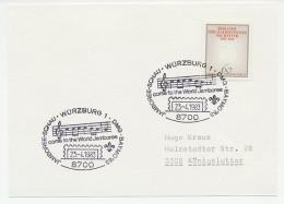 Card / Postmark Germany 1983 Jamboree Exhibition - World Jamboree - Autres & Non Classés
