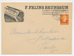 Firma Envelop Brussum 1953 - Cement / Steenfabriek - Sin Clasificación
