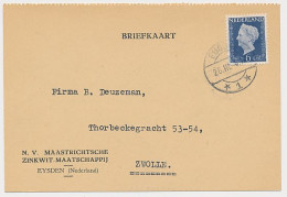 Firma Briefkaart Eijsden 1949- Maastrichtse Zinkwit Maatschappij - Non Classés