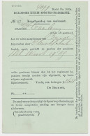 Spoorwegbriefkaart G. HYSM51 N - Locaal Te Haarlem 1900 - Entiers Postaux