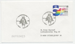 Cover / Postmark Belgium 1988 Dog Show - Altri & Non Classificati