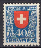 T3598 - SUISSE SWITZERLAND Yv N°191 ** Pro Juventute - Nuevos