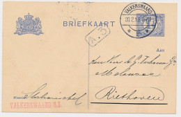 Briefkaart Stationschef VALKENSWAARD S.S. - Riethoven 1913 - Ohne Zuordnung