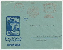 Illustrated Meter Cover Deutsches Reich / Germany 1930 Sparkling Water - Hermannsborner Sprudel - Otros & Sin Clasificación