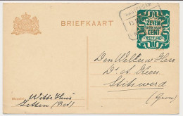 Treinblokstempel : Amsterdam - Nijmegen I 1922 ( Zetten ) - Unclassified