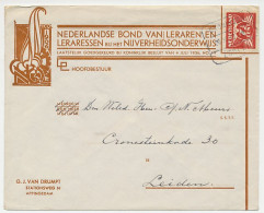 Envelop Appingedam 1943 - Leraren Bond - Unclassified
