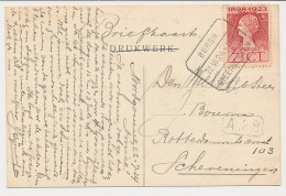 Treinblokstempel : Burgh - Steenbergen II 1924 - Unclassified