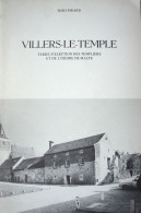 Histoire VILLERS LE TEMPLE Vers Tinlot Vierset Barse Nandrin Scry Yernée  Fraineux Ombret - Belgium