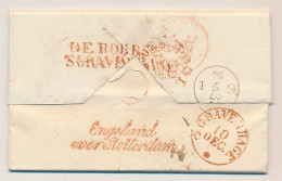 Charlston USA - Engeland - DEBOURSE SGRAVENHAGE 1832 - ...-1852 Préphilatélie