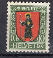 T3599 - SUISSE SWITZERLAND Yv N°193 (*) Pro Juventute - Unused Stamps