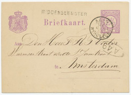 Naamstempel Middenbeemster 1878 - Brieven En Documenten