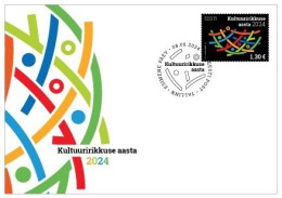 Estonia Estland Estonie 2024 Cultural Diversity Year Omniva FDC - Estland
