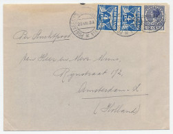 Postagent Amsterdam - Batavia 1939 : Naar Amsterdam - Zonder Classificatie