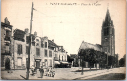 94 VITRY SUR SEINE - La Place De L'eglise. - Vitry Sur Seine