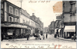 94 VILLENEUVE SAINT GEORGES - Un Coin De La Rue De Paris  - Villeneuve Saint Georges