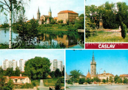 73265531 Caslav Panorama Denkmal Rathaus Stadtansichten Caslav - Czech Republic