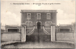 36 ROUVRES LES BOIS - Sainte Leonide, Facade Et Grille D'entree - Autres & Non Classés