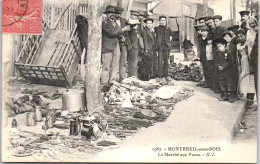 93 MONTREUIL - Un Coin Du Marche Aux Puces. - Montreuil