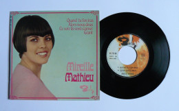 EP Mireille MATHIEU: Quand Tu T'en Iras - Barclay BLY 71138 - France - 1967 - Autres - Musique Française