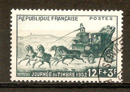 1952 - Journée Du Timbre - Malle-poste - N°919 - Used Stamps