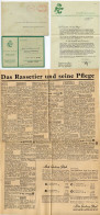 Germany 1935 Cover W/ Letter & Advertisements; Berlin - Die Grüne Post (The Green Post - German Newspaper); 3pf. Meter - Frankeermachines (EMA)