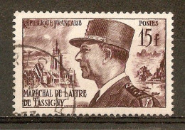 1952 - Maréchal De Lattre De Tassigny (1889-1952) - N°920 - Usados