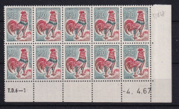 D 793 / LOT  N° 1331A COQ DE DECARIS 14EME TIRAGE COIN DATE DU 04/04/67 NEUF** - Colecciones Completas