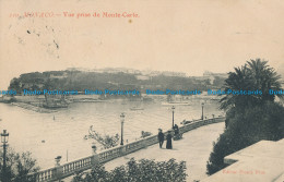 R016043 Monaco. Vue Prise De Monte Carlo. 1905 - Monde