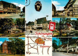 73265355 Schoeningen Markt Tetzelstein Elmhaus Plan Wadlfrieden Salzstrasse Scho - Autres & Non Classés