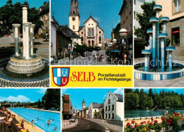 73265354 Selb Porzellanstadt Im Fichtelgebirge Freibad Brunnen  Selb - Selb