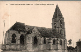 N°2194 W -cpa L'église De Barcy Bombardée- - Autres & Non Classés