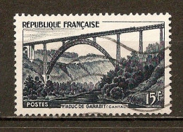 1952 - Viaduc De Garabit (Cantal) - Gustave Eiffel -Truyère - N°928 - Used Stamps