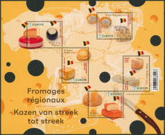 Bloc (2022) - BL307** Fromages Régionaux Belges. - 2021-…