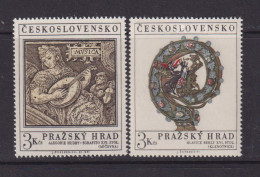 CZECHOSLOVAKIA  - 1971 Prague Castle Set Never Hinged Mint - Unused Stamps