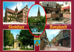 73265240 Borghorst Westfalen Heimathaus Brunnen Auf Dem Schilde Goecken-Teich Al - Other & Unclassified