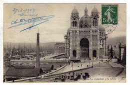 Cpa N° 97 MARSEILLE La Cathédrale Et La Joliette - Joliette, Zone Portuaire