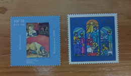 ALEMANIA NAVIDAD 2000 Yv 1983/4 MNH - Unused Stamps