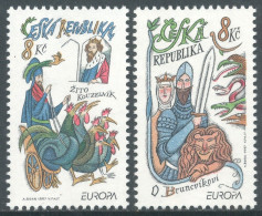 Czech Republic, 1997, Europa CEPT, Myths & Legends - Otros & Sin Clasificación