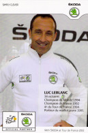 Cyclisme, Tour De France, Skoda, Luc Leblanc - Wielrennen