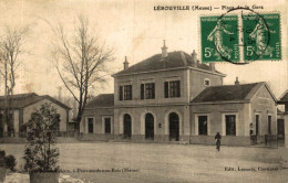 LEROUVILLE PLACE DE LA GARE - Lerouville