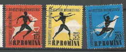 ROUMANIE SERIE DU N° 1536 AU N° 1538 OBLITERE - Used Stamps