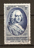 1953 - Journée Du Timbre - Comte D'Argenson  (1696-1764) - Surintendant Général Des Postes - N°940 - Oblitérés