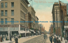 R017463 Queen Street From City Hall Square. Toronto. Valentine - Mondo